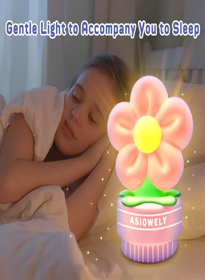 ASIOWELY Paint Your Own Lamp Kits,Arts and Crafts for Girls 8-12,DIY Arts Supplies for Kids Toys Ages 4-6-8,Flower Night Light Painting for Girl 5-10,Birthday Christmas Gifts for 3-12+ Years Old - Image 4